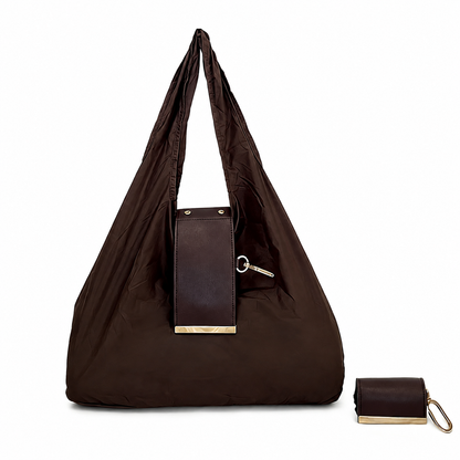 Foldable Keychain Shopping Bag, Eco Reusable Tote