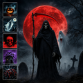 Plug-and-Play HD Halloween Horror Projector