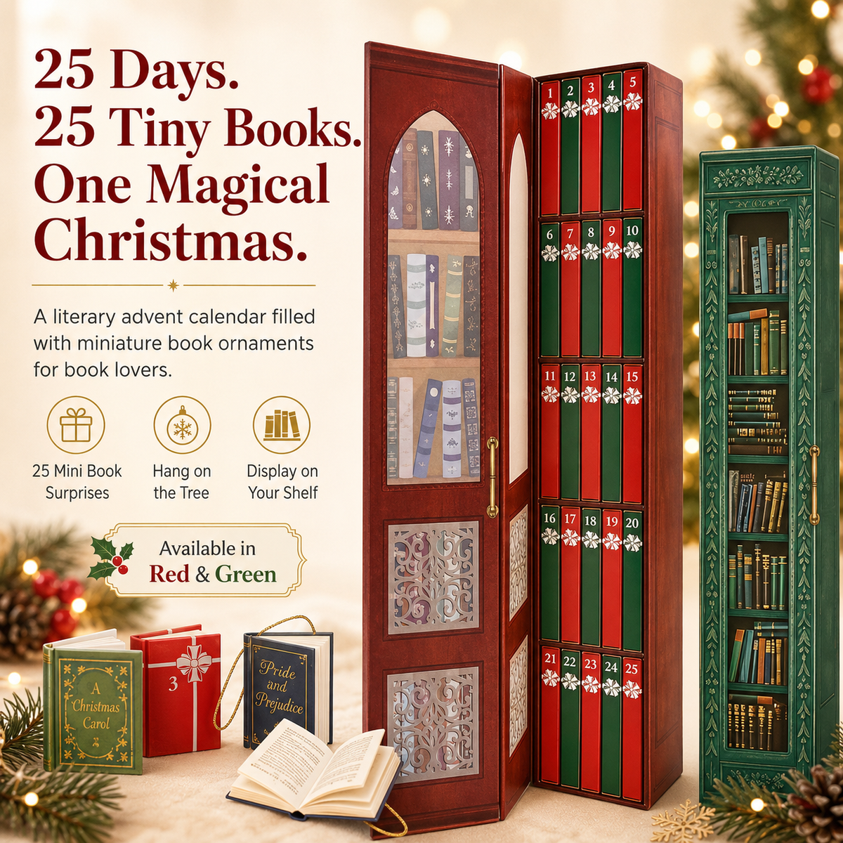 🎄 25 Days. 25 Tiny Books. One Magical Christmas.