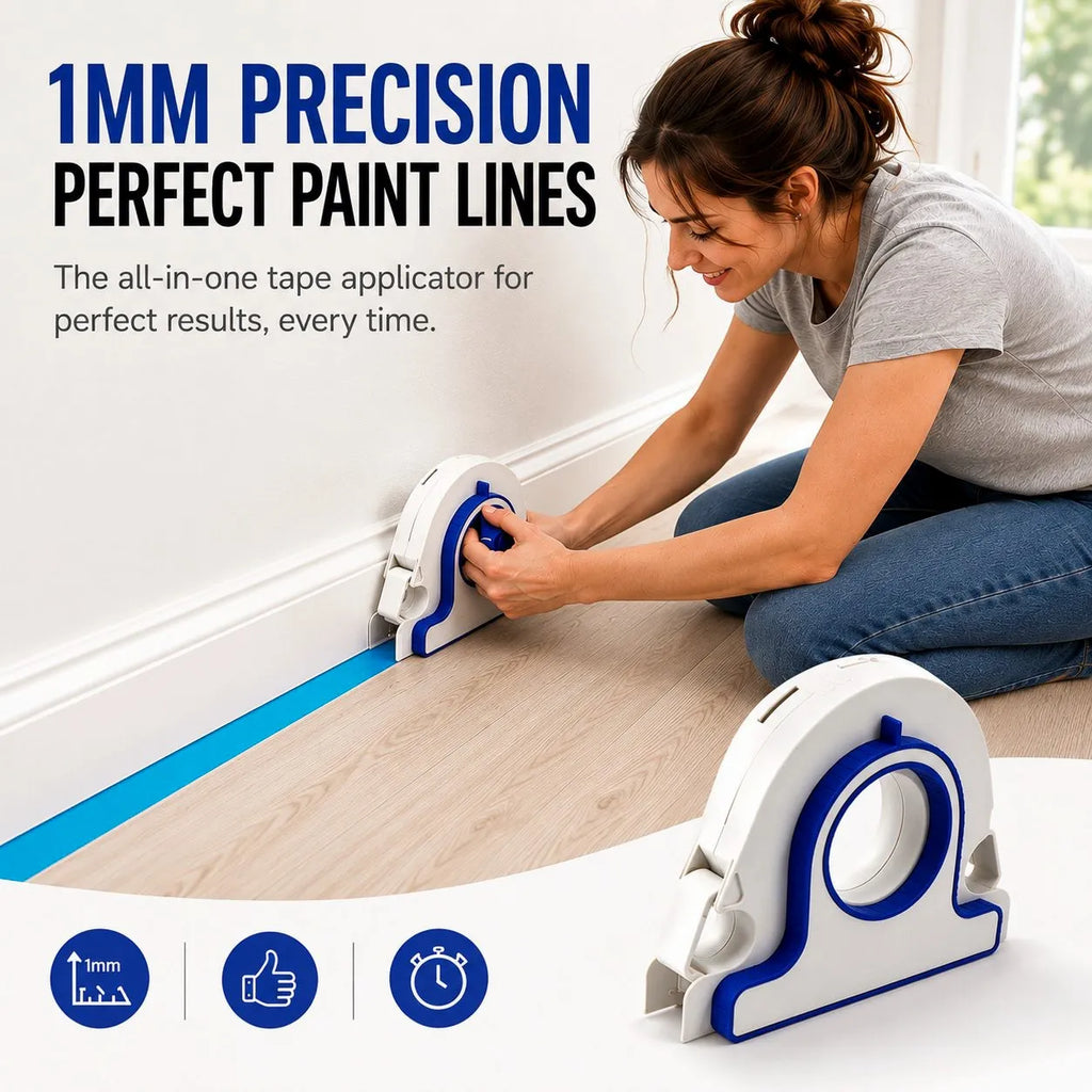 High-efficiency Painter Masking Tape Applicator