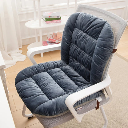 🔥 Cozy Heated Chair Cushion – Plush Seat & Back Warmer with Adjustable Heat & Timer！！！