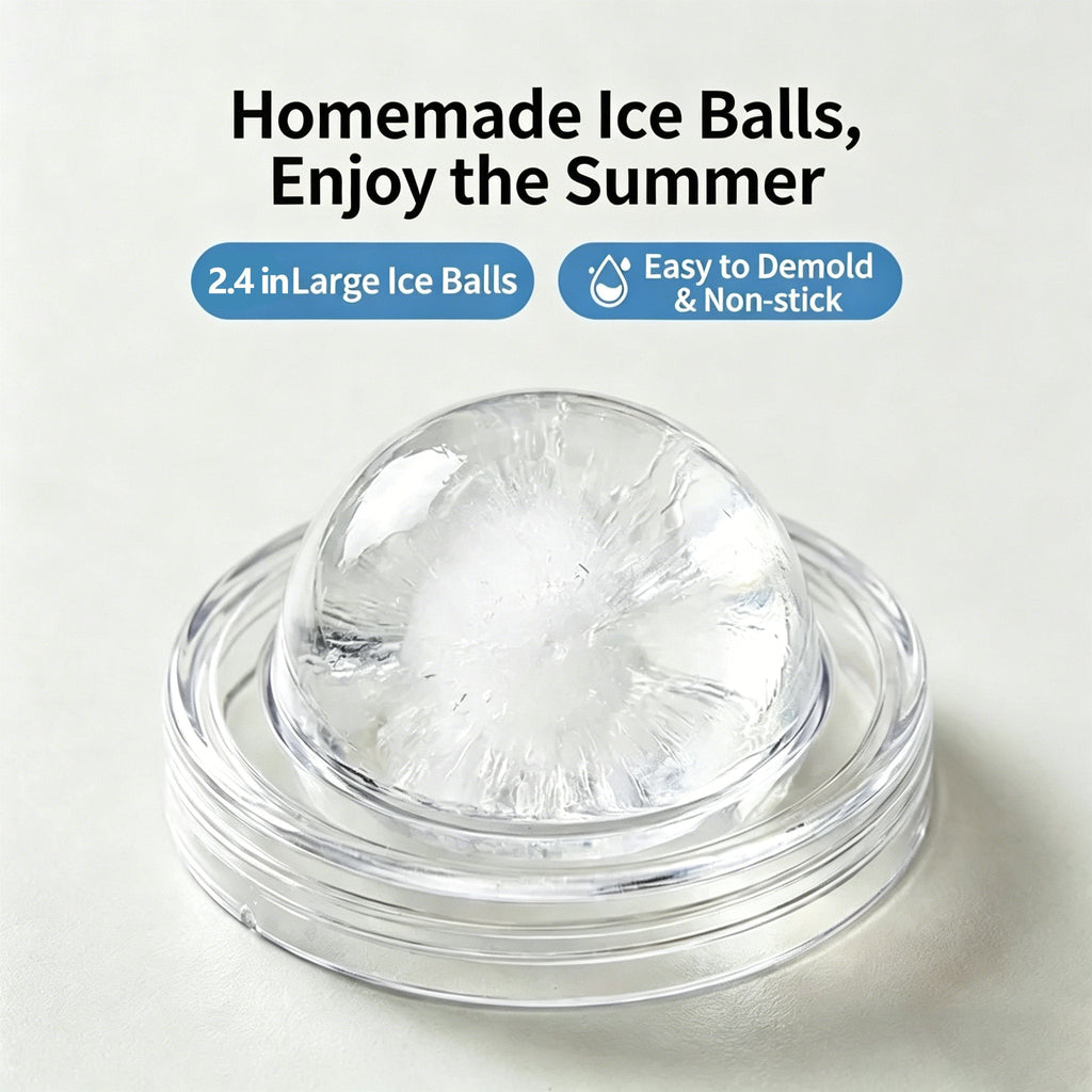 🧊 Foldable Silicone Ice Ball Drink Cup