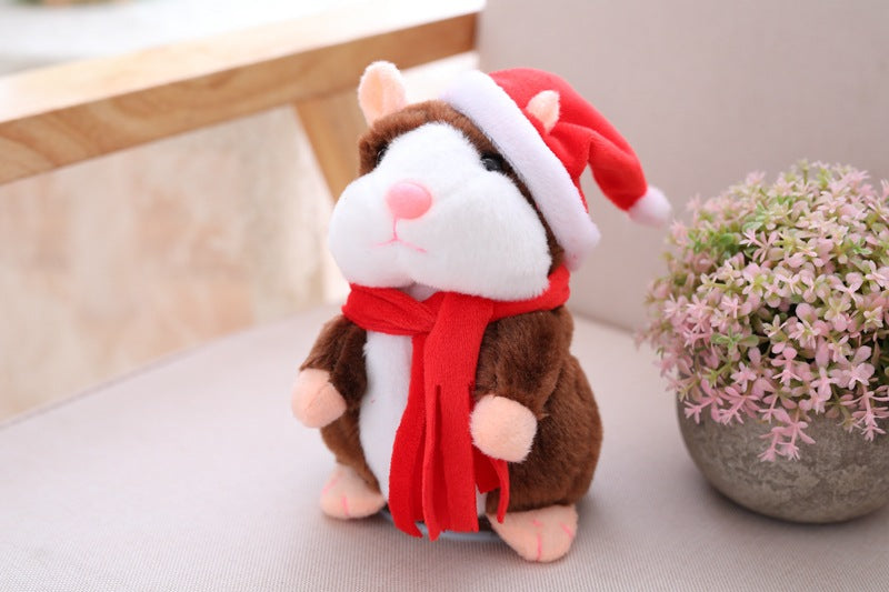🐹 Talking Hamster Plush Toy – A Funny Gift That Repeats Your Words