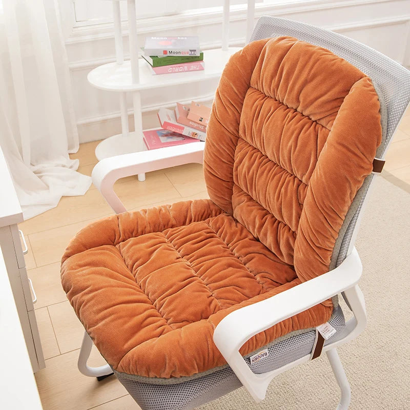 🔥 Cozy Heated Chair Cushion – Plush Seat & Back Warmer with Adjustable Heat & Timer！！！