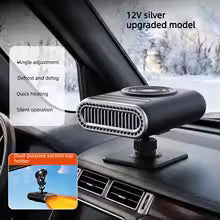 12V Portable Car Heater - 12V Power, Adjustable Defogging Windshield Demister⚡