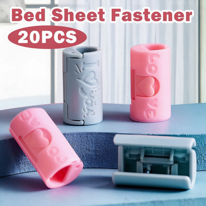 20 Counts Two-Speed Adjustment Sheet Grippers – Anti-Slip Clips for Beds Prevent Sliding Falling Out 🛏️