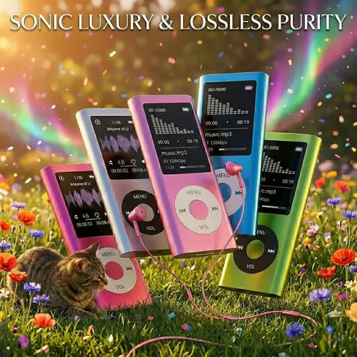 Portable Multi-Function MP3 Player with LCD Screen