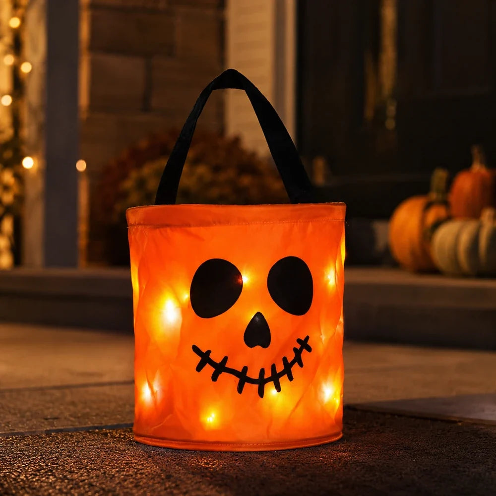 LED Halloween Pumpkin Candy Bags🎃