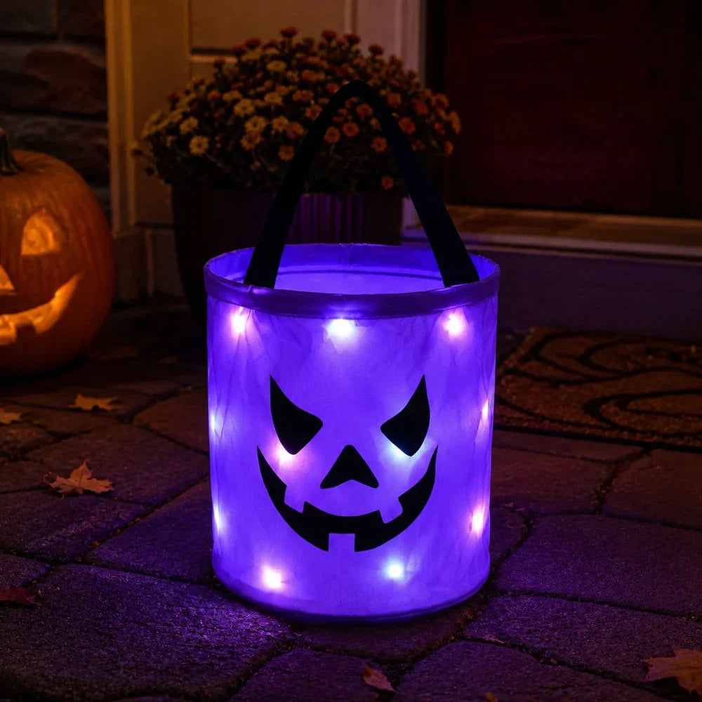 LED Halloween Pumpkin Candy Bags🎃