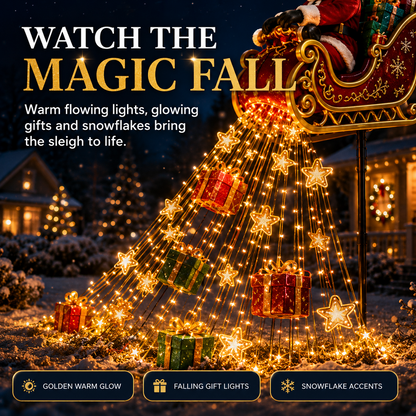 ✨ 2026 New Santa’s Flying Sleigh Gift Cascade