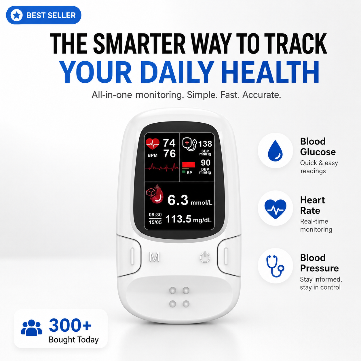 multi-function health monitoring device