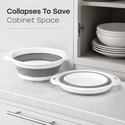 🥬 3-Piece Collapsible Colander Set