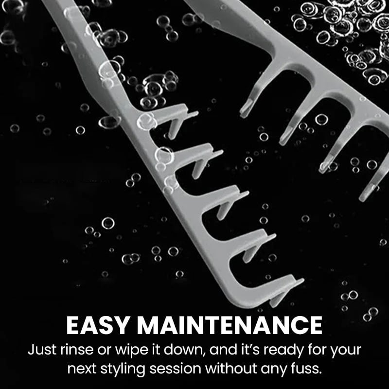 💇2026 Upgrade Volumizing Comb, Wide-Tooth Styling for All Hair Lengths, Men & Women