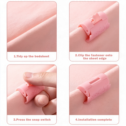 20 Counts Two-Speed Adjustment Sheet Grippers – Anti-Slip Clips for Beds Prevent Sliding Falling Out 🛏️