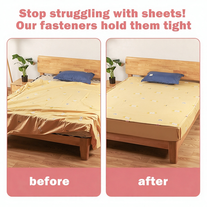 20 Counts Two-Speed Adjustment Sheet Grippers – Anti-Slip Clips for Beds Prevent Sliding Falling Out 🛏️