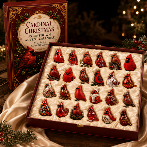 ✨Cardinal Christmas 24-Day Countdown Calendar – Limited Anniversary Edition