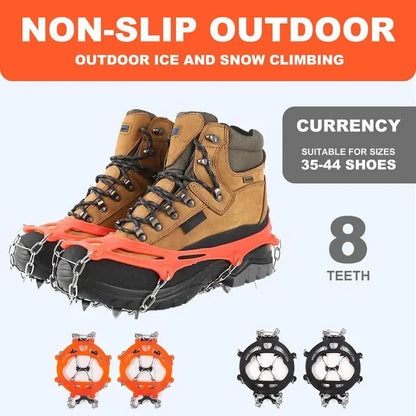 Ice Cleats for Shoes – Anti-Slip Snow Grips for Winter Walking & Hiking