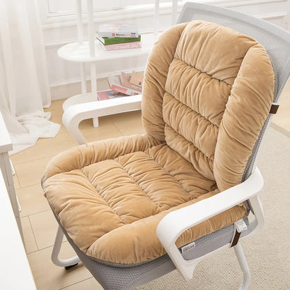 🔥 Cozy Heated Chair Cushion – Plush Seat & Back Warmer with Adjustable Heat & Timer！！！