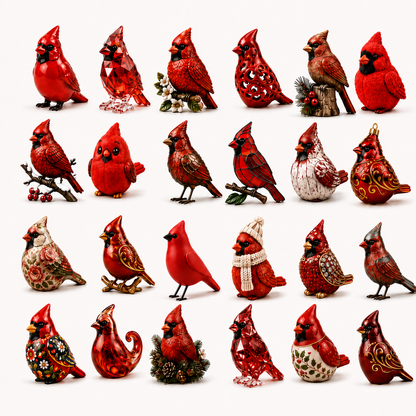 ✨Cardinal Christmas 24-Day Countdown Calendar – Limited Anniversary Edition