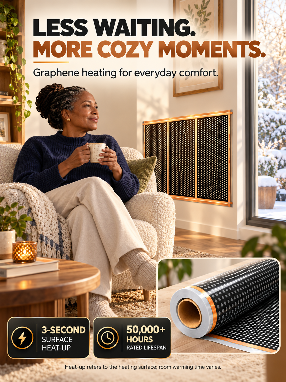 2026 All New German High-Tech Graphene Wall Heater