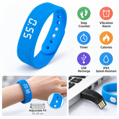 Portable Wrist Activity Tracker and Step Counter - image 10