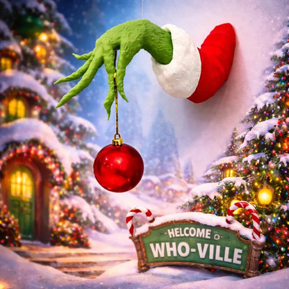 The Grinch Stole Christmas… Again! 🎄 | Unique Holiday Wall Art
