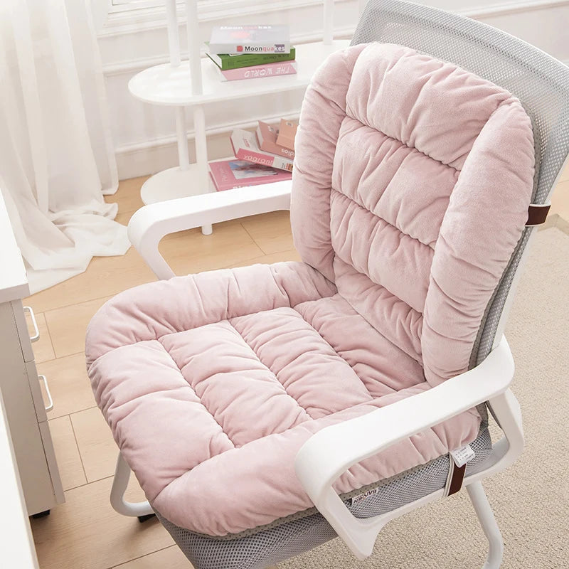 🔥 Cozy Heated Chair Cushion – Plush Seat & Back Warmer with Adjustable Heat & Timer！！！