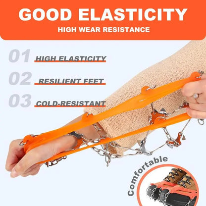 🧊 Ice Cleats for Shoes – Anti-Slip Snow Grips for Winter Walking & Hiking