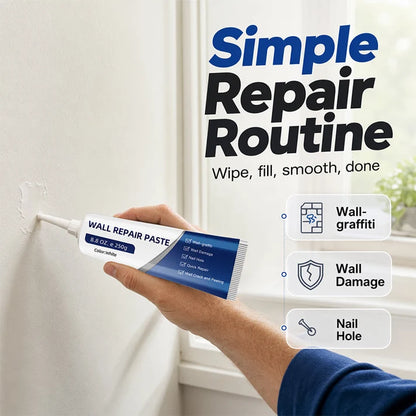 💕Buy 1 Get 1 Free🧱Waterproof Wall Repair Paste With Scraper & Sandpaper