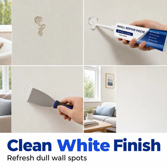 💕Buy 1 Get 1 Free🧱Waterproof Wall Repair Paste With Scraper & Sandpaper