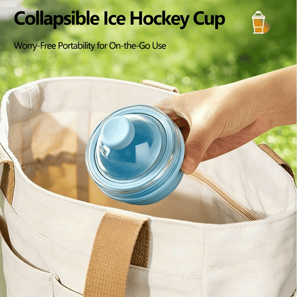 🧊 Foldable Silicone Ice Ball Drink Cup