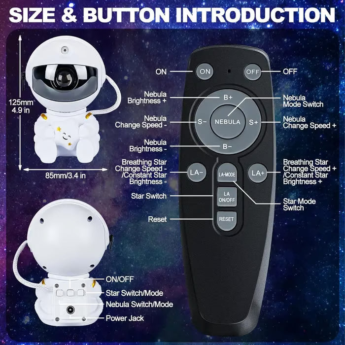 Astronaut Galaxy Projector – Create A Dreamy Starry Sky At Home