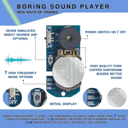 🔥Hidden Cricket Noise Maker – The Ultimate Stealth Sound Prank