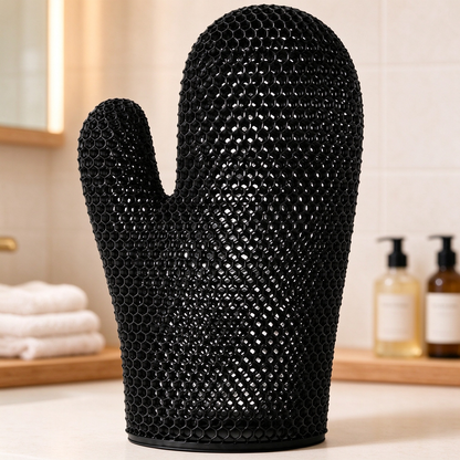Honeycomb Mesh Shower Scrub Gloves - image 16