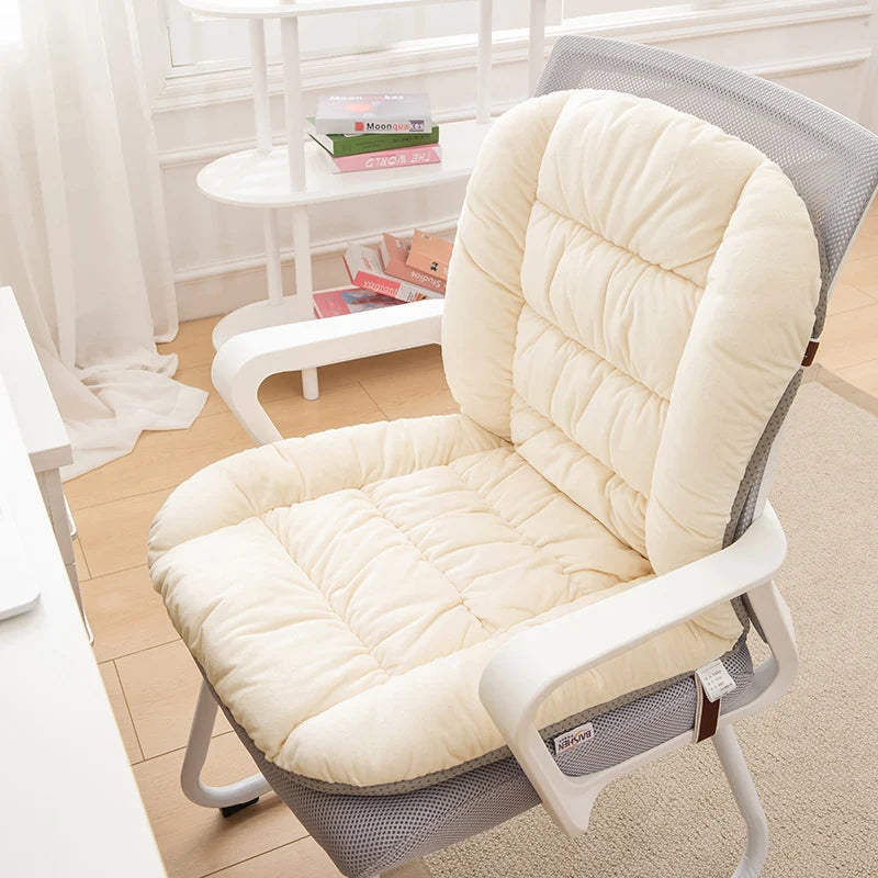 🔥 Cozy Heated Chair Cushion – Plush Seat & Back Warmer with Adjustable Heat & Timer！！！