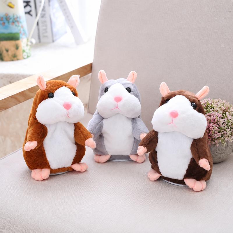 🐹 Talking Hamster Plush Toy – A Funny Gift That Repeats Your Words