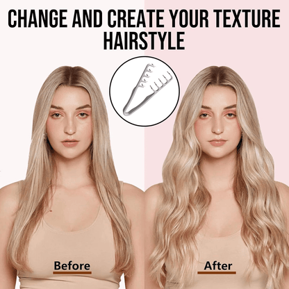 💇2026 Upgrade Volumizing Comb, Wide-Tooth Styling for All Hair Lengths, Men & Women