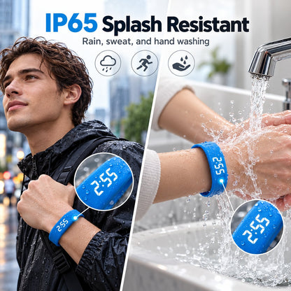 Portable Wrist Activity Tracker and Step Counter - image 4