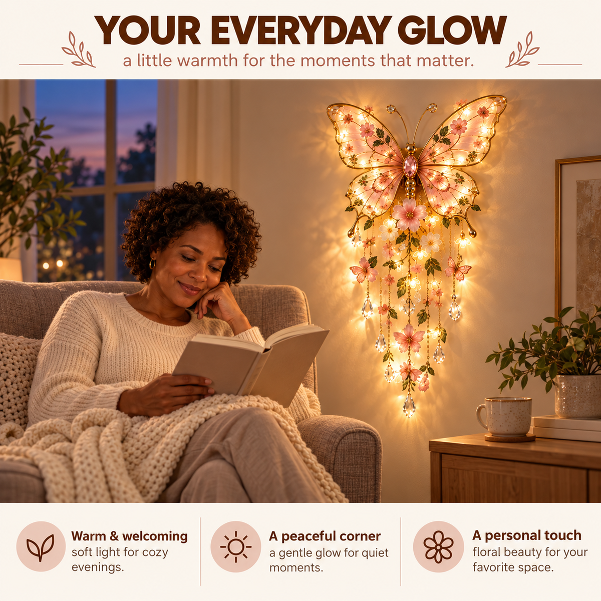🦋butterfly Garden Light