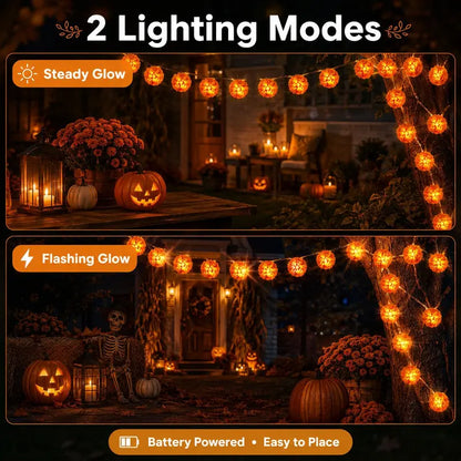 10Ft 20 Led The Dead Decorations Marigold Garland Lights String for Day