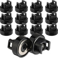 🔧12PCS Magnetic Zip Tie Mounts – Tool-Free Cable Organizers for Metal Surfaces