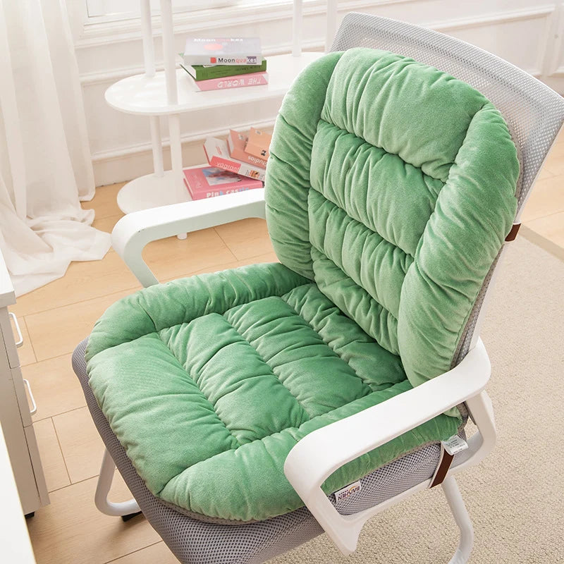 🔥 Cozy Heated Chair Cushion – Plush Seat & Back Warmer with Adjustable Heat & Timer！！！