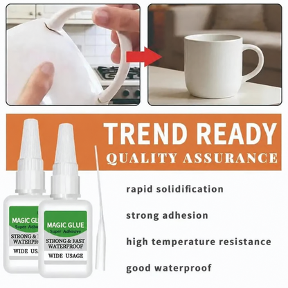 Heavy‑Duty Industrial Oily Adhesive Gel, Strong Bond Repair Glue