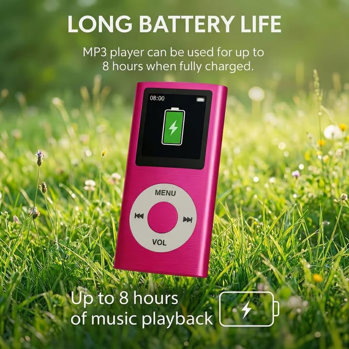 Portable Multi-Function MP3 Player with LCD Screen