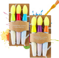 Sidewalk Chalk Paint Brush,Add Water to Brushes to Use,Easy to Use,Washable