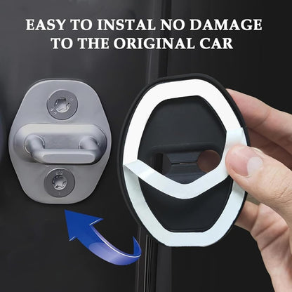 Self-Adhesive Door Latch Lock Covers – 4 or 8 Pieces 🚪✨