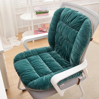 🔥 Cozy Heated Chair Cushion – Plush Seat & Back Warmer with Adjustable Heat & Timer！！！