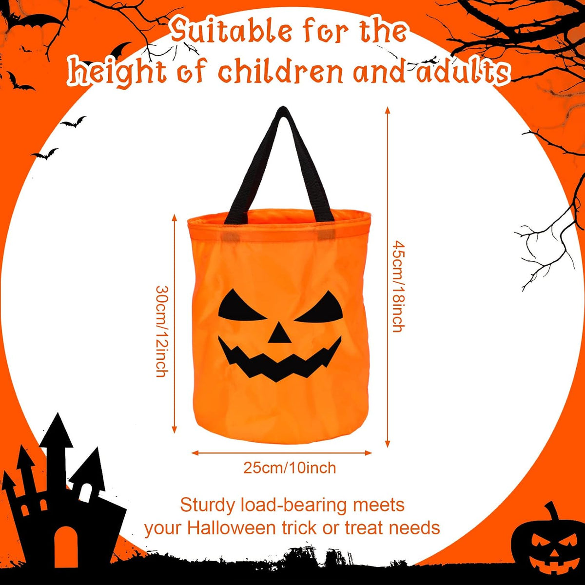 LED Halloween Pumpkin Candy Bags🎃