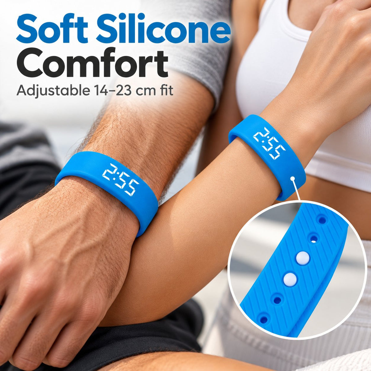 Portable Wrist Activity Tracker and Step Counter - image 5