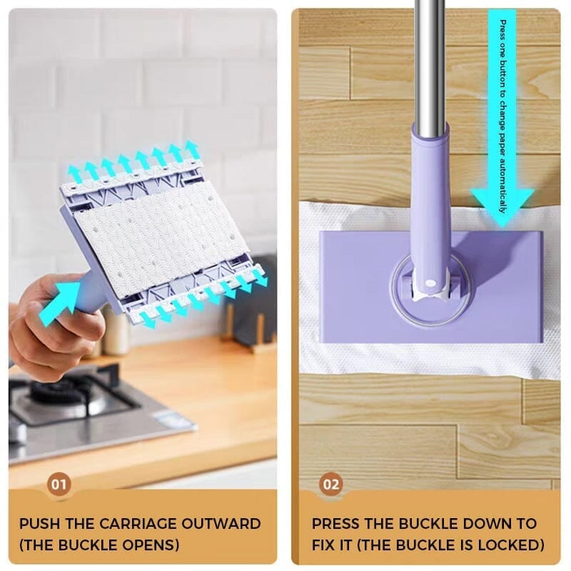💥Convenient Cloth Changing Mini Mop